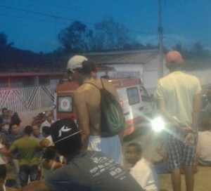SAMU esteve no local para constatar o óbito