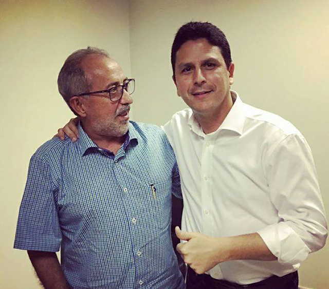 Diógenes Almeida esteve com o ministro das Cidades, Bruno Araújo