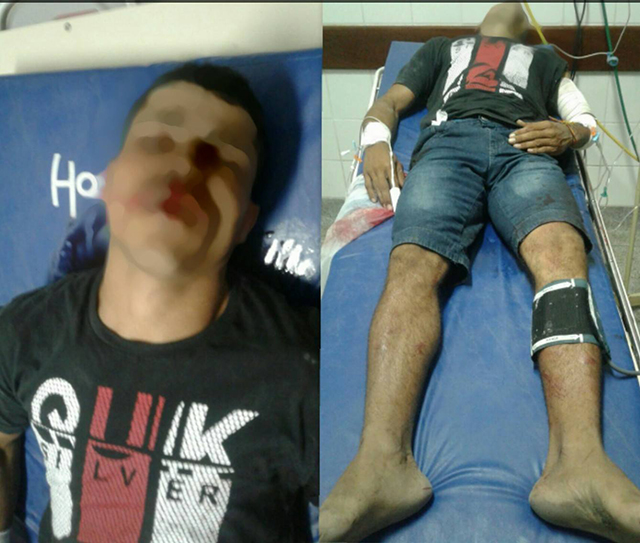 Tentativas de homicídios registradas em Simão Dias (Fotos: Notícias SD 24horas)