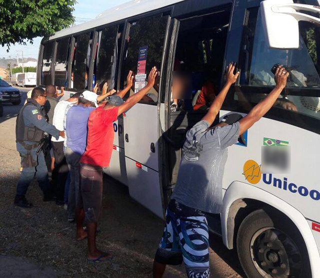 Operação ‘Bloqueio’ em Simão Dias