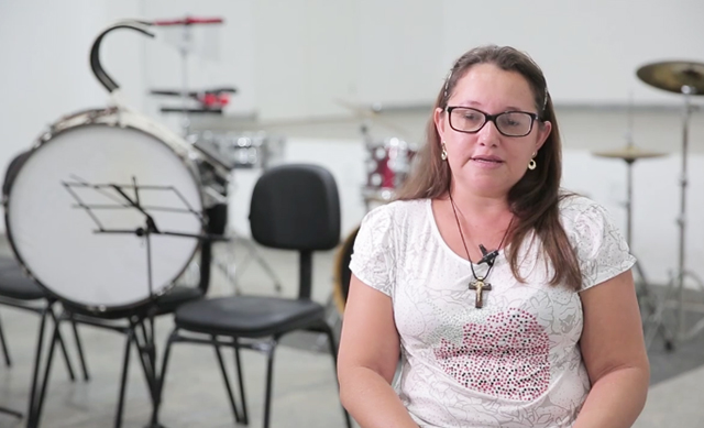 Maria Aparecida destaca a importância da Lira Popular na educação do filho