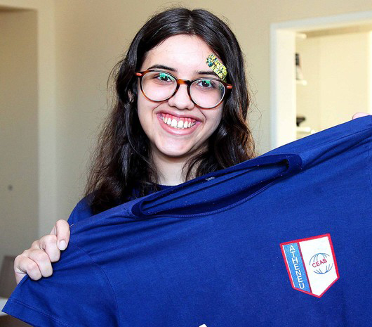 Giulia Pardo está na lista de espera para cursar Medicina em Lagarto (Foto: André Moreira/ASN)