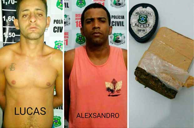 Prisões efetuadas em Lagarto