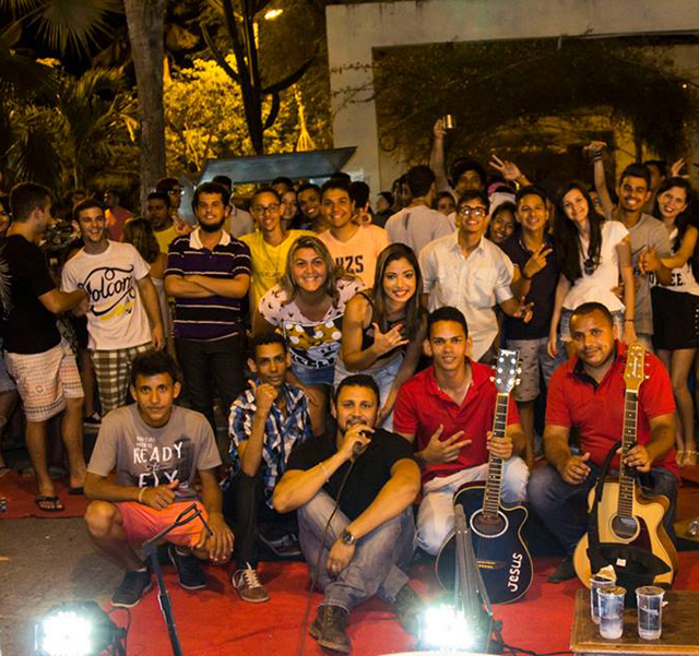 Pausa em evento
