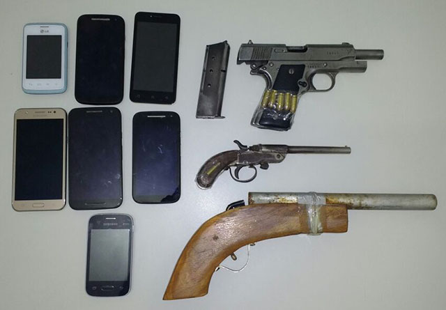 Material apreendido