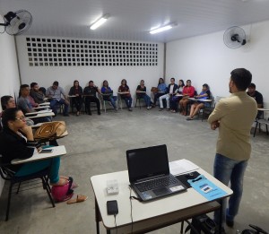 Palestra para alunos que estão cursando a disciplina de Empreendedorismo