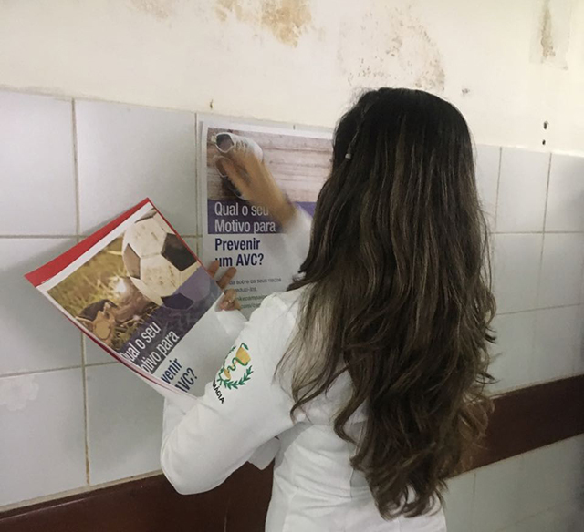 Cartazes e panfletos com orientações foram distribuídas na unidade de saúde e serão distribuídas na feira livre de Lagarto