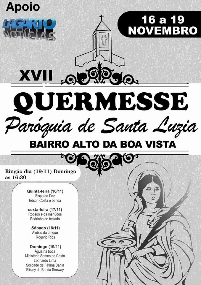 XVII Quermesse da Paróquia de Santa Luzia