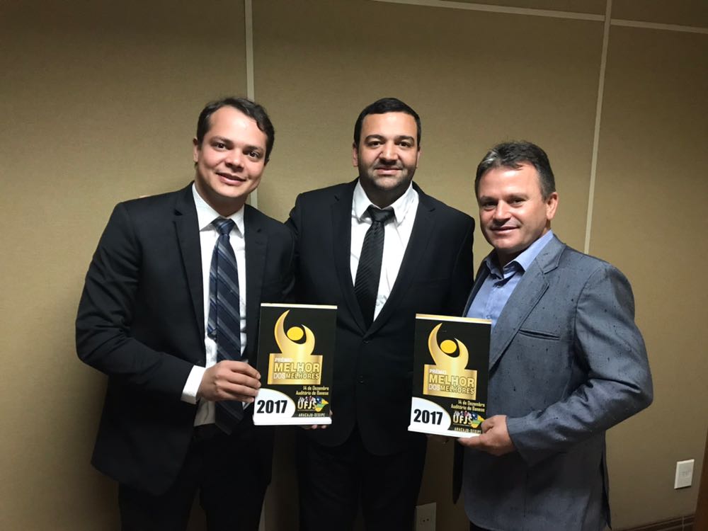 Prefeito recebe premiação em Aracaju
