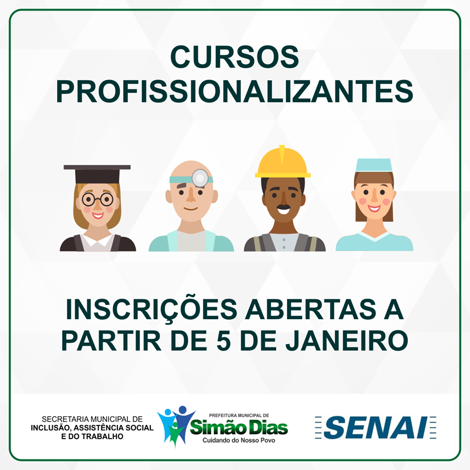 Cursos em Simão Dias