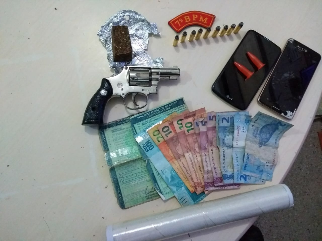 Arma apreendida