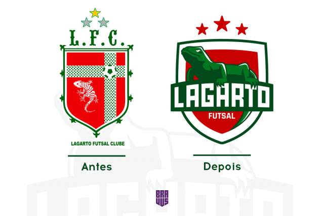 Novo escudo busca dar identidade visual própria ao Lagarto das quadras
