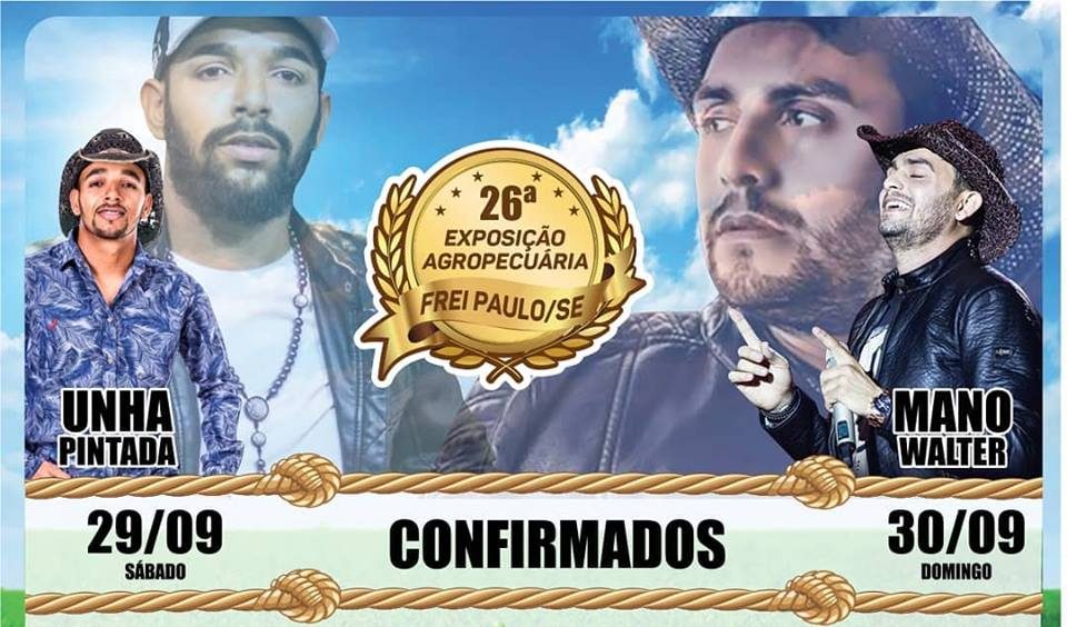 Artistas já confirmados para o evento 