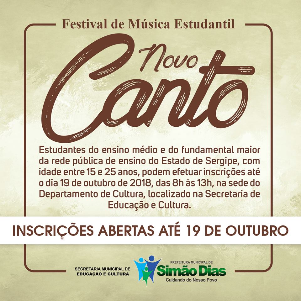 ‘Novo Canto’