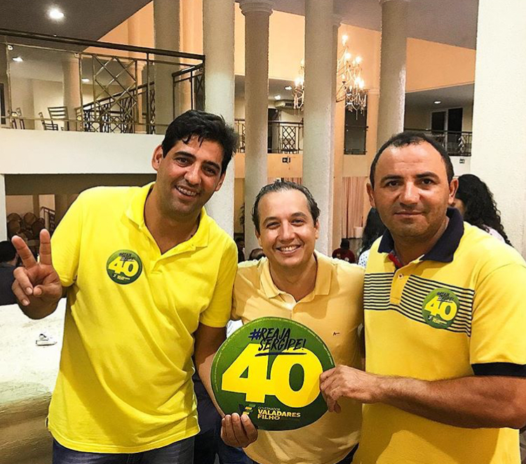 Vereadores de Lagarto com candidato do PSB 