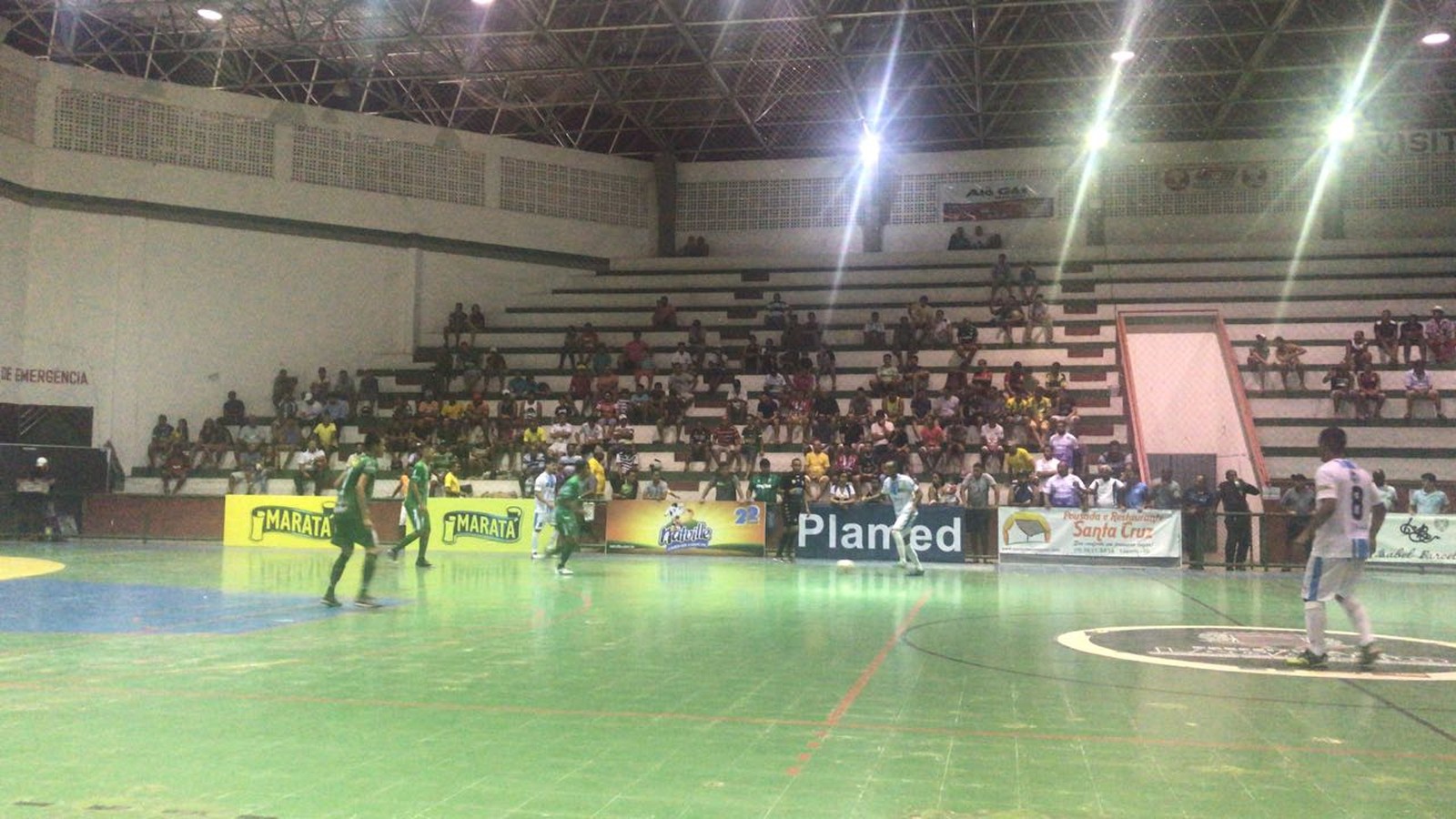 Lagarto e São Cristóvão fizeram mais um confronto equilibrado — Foto: Guilherme Fraga / TV Sergipe