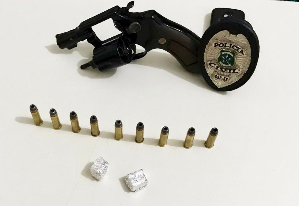 Arma apreendida em Lagarto