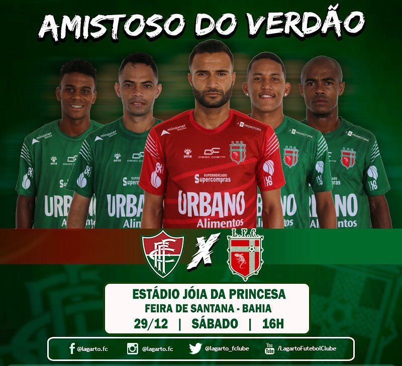 Amistoso neste sábado