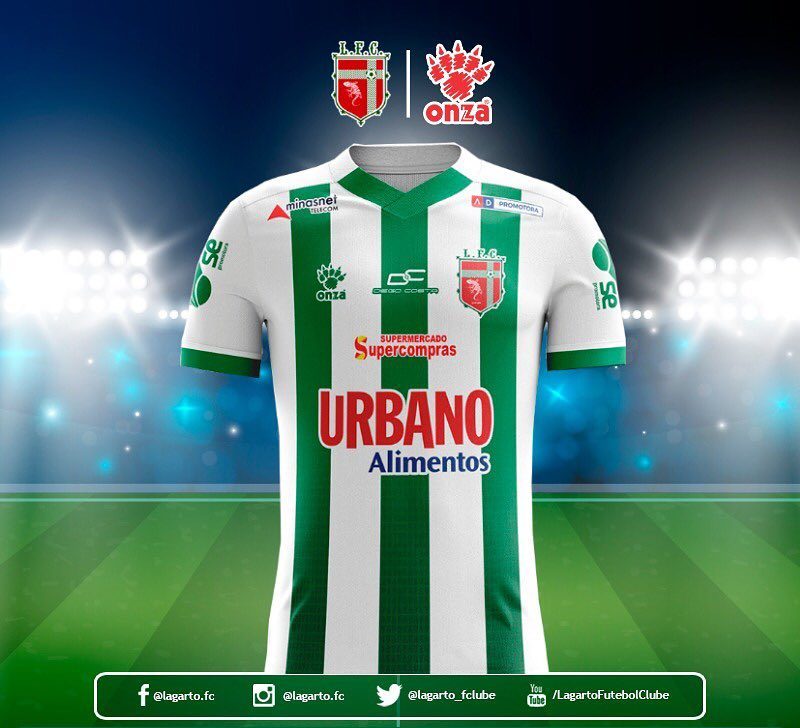 Novo uniforme do Lagarto FC