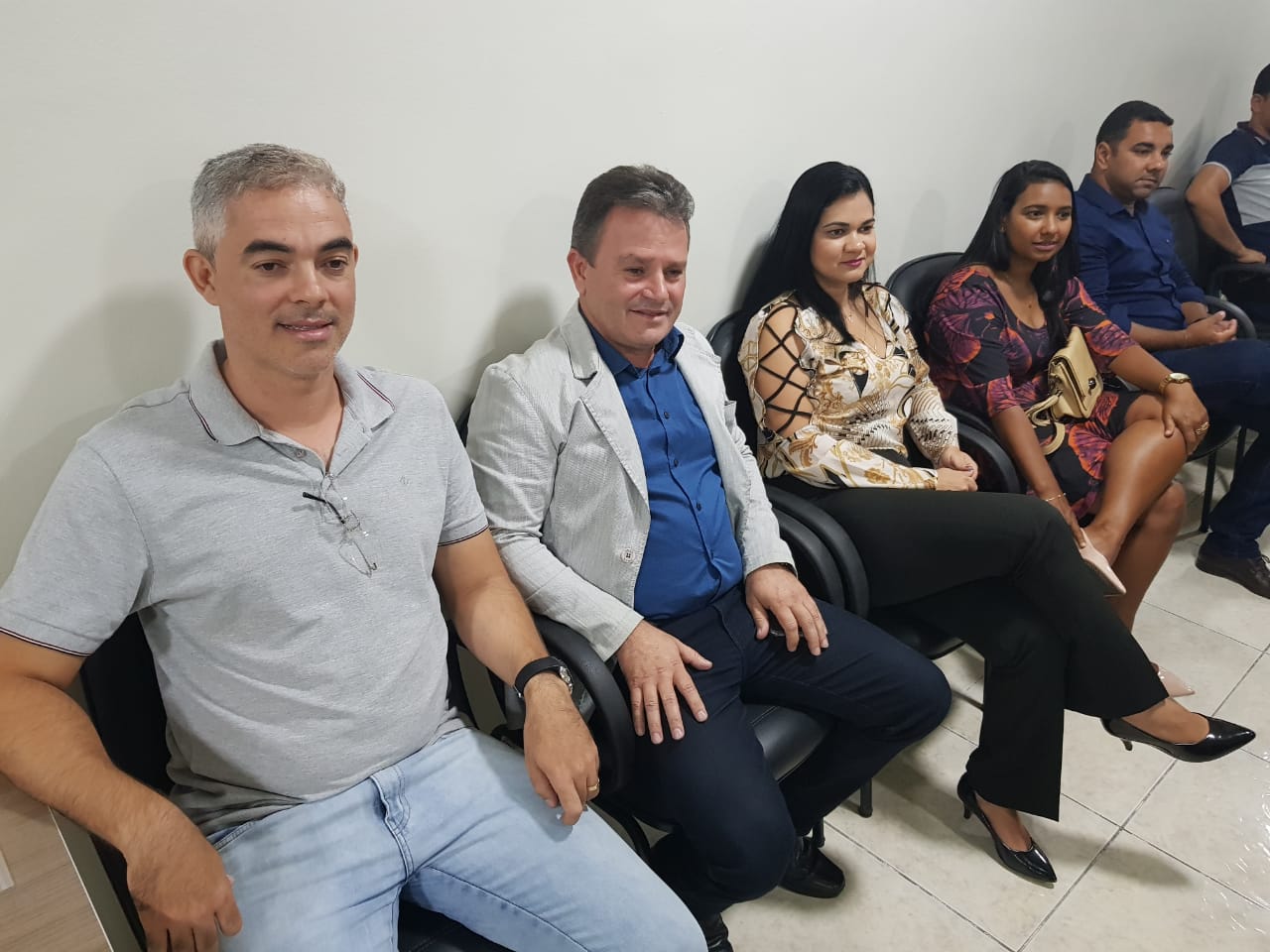 Epifânio Rocha e o prefeito Marival Santana na Câmara